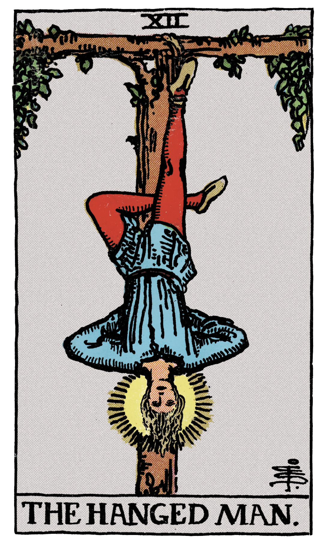매달린 사람(The Hanged Man) 타로 카드